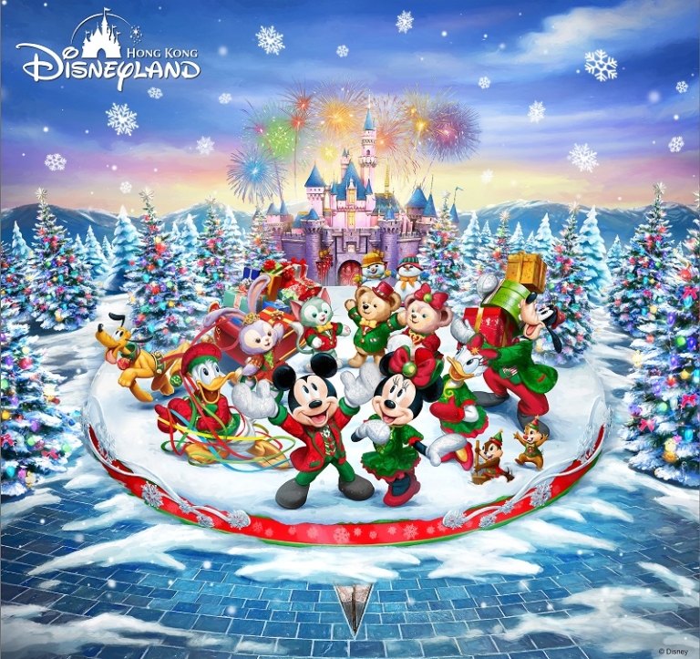 Hong Kong Disneyland Resort the most authentic Christmas celebration