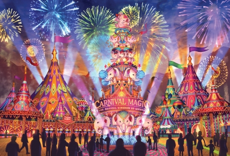 Phuket FantaSea World's First Thai Carnival Theme Park 'Carnival Magic'